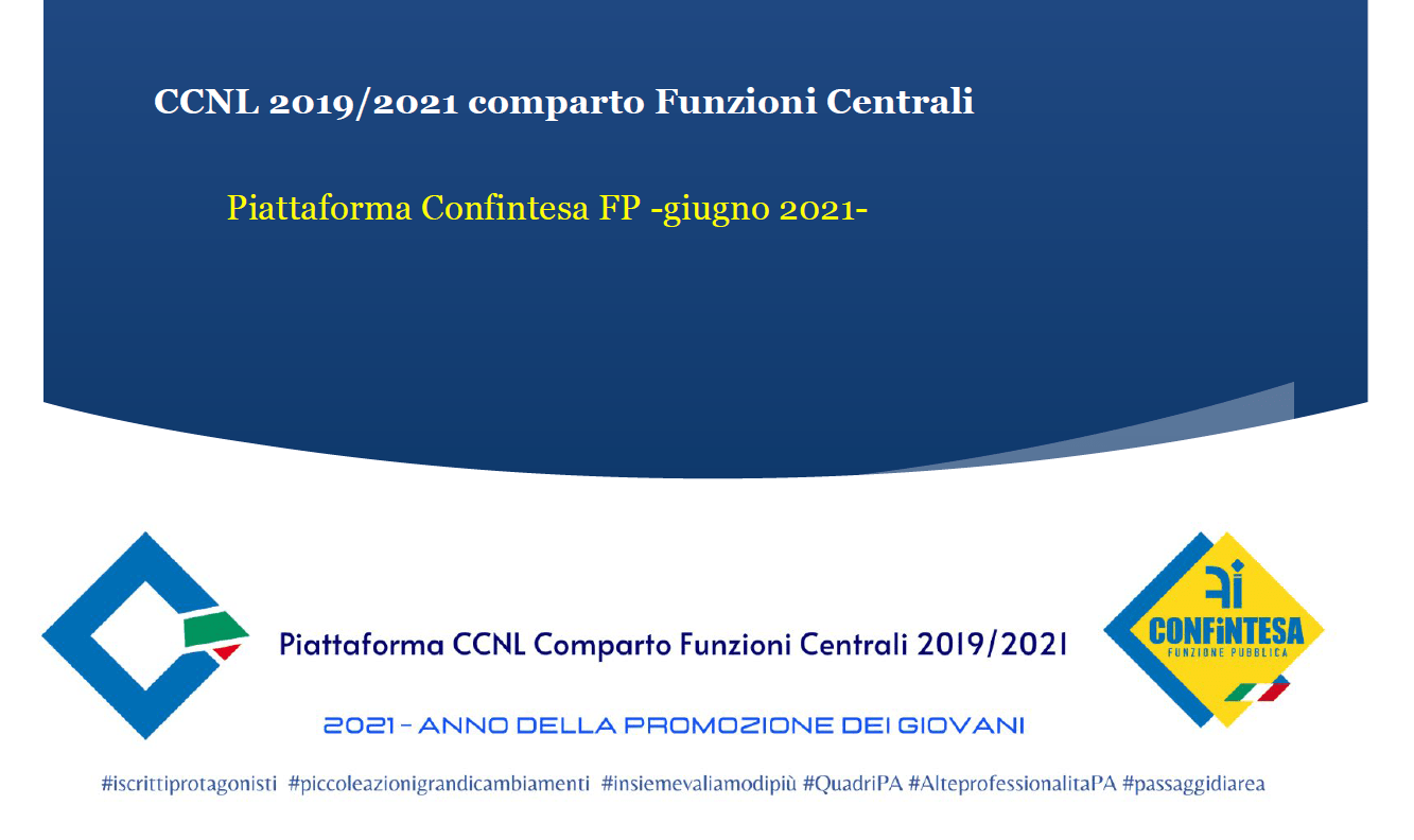 Piattaforma CCNL Comparto Funzioni Centrali 2019/2021