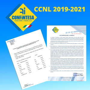 CCNL 2019-2021 E LA NOTA A VERBALE DI CONFINTESA FP